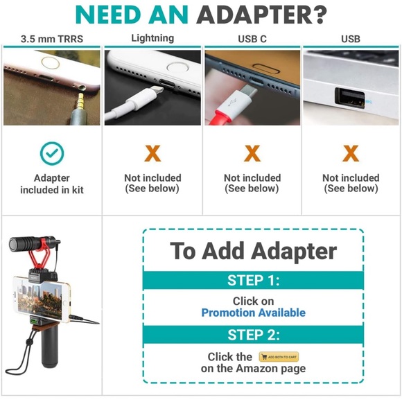 Movo VXR10 Universal Shotgun Mic for Camera iPhone - Picture 6 of 6